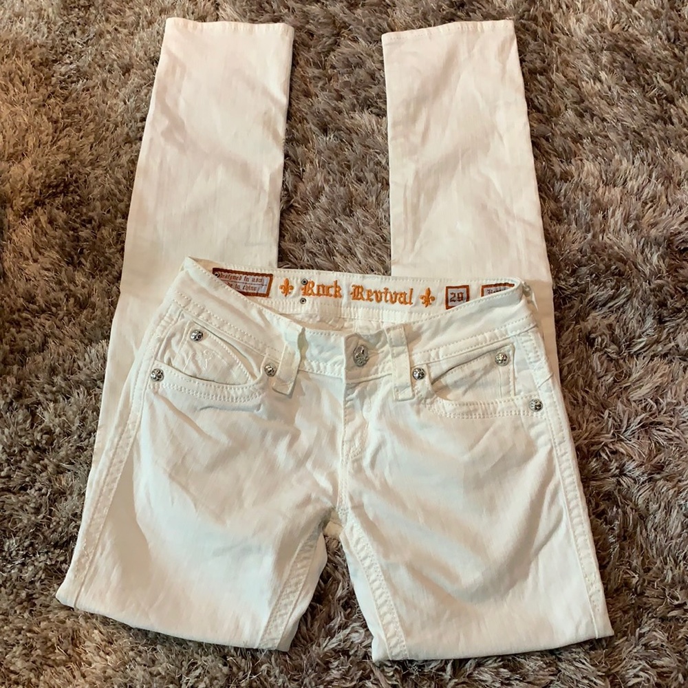Rock revival size 29 Heather skinny